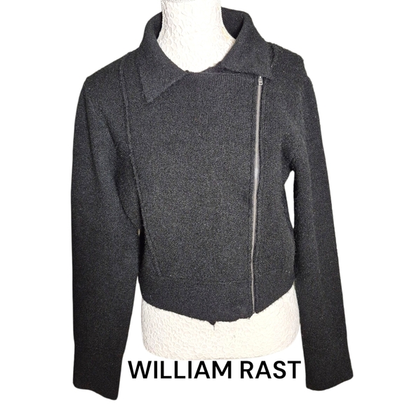 William Rast, Moto Sweater Jacket, Size L , NWT - Picture 2 of 7